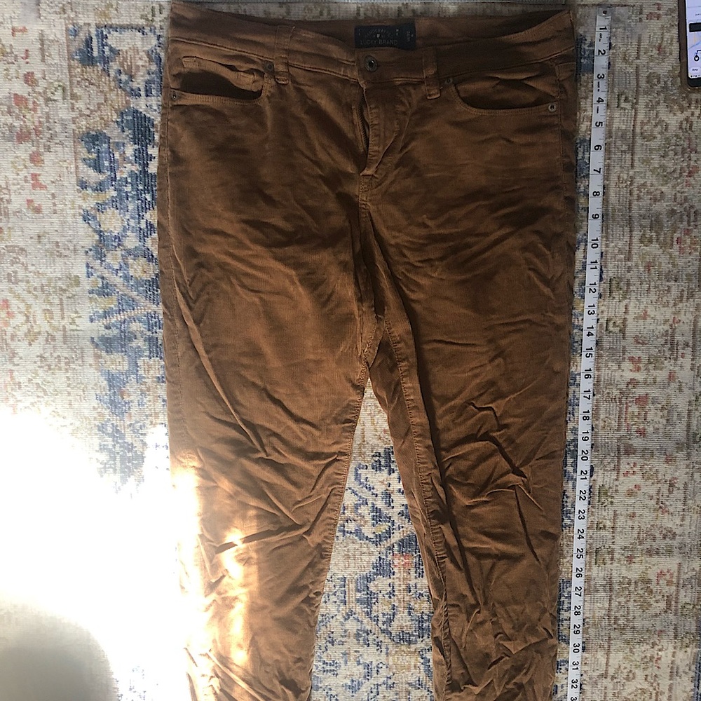Lucky Brand corduroy women’s pants. Size 14